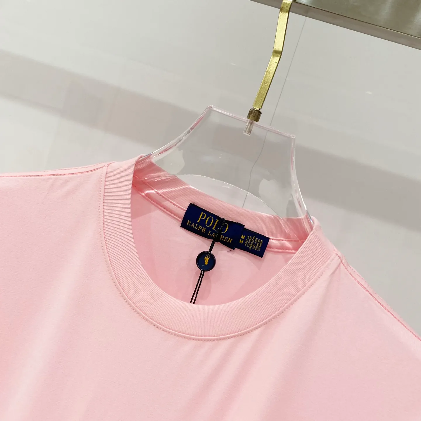 POLO/ - T LOGO Quality 100% Versatile Size:S-2XL :Black.White.Pink. .Royal Blue .